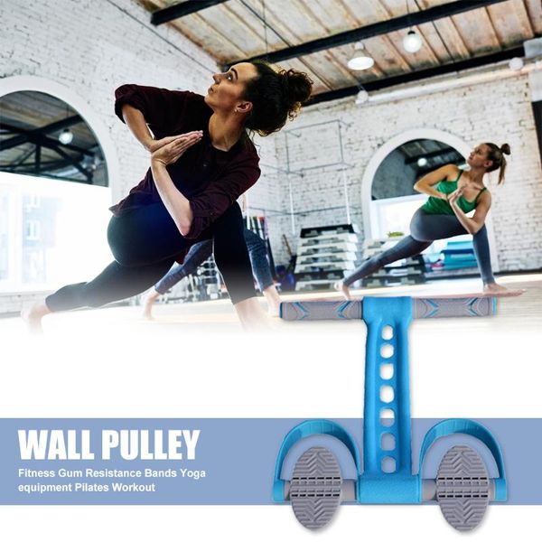 

high elasticity tpr yoga sit-up pull elastic rope durable silicone household pedal puller exerciser expander fitness supplies