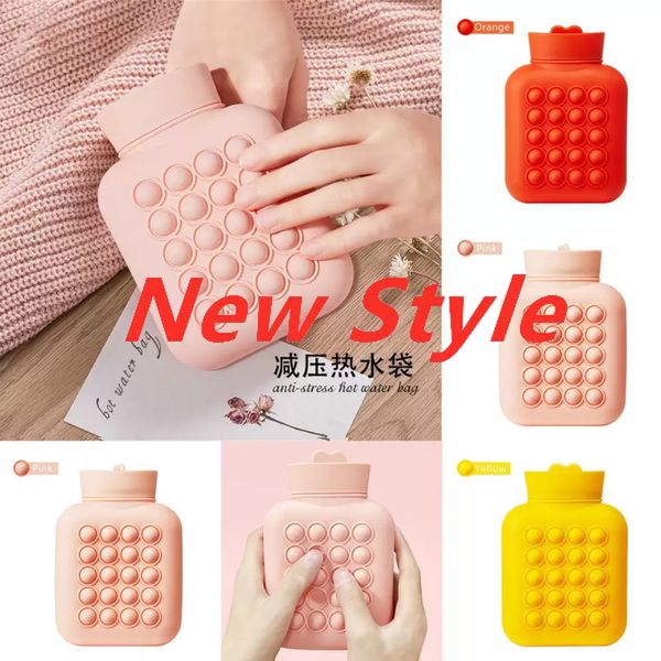 

stock sensory fidget bubble toys rubber water bottle bag novel finger puzzle toyes warm relaxing heat cold therapy kids christmas xmas gift