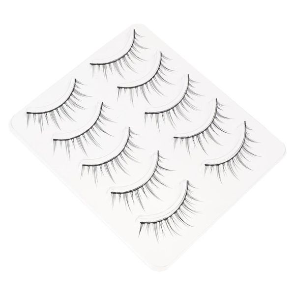 

false eyelashes 5 pairs ladies 3d dense long reusable