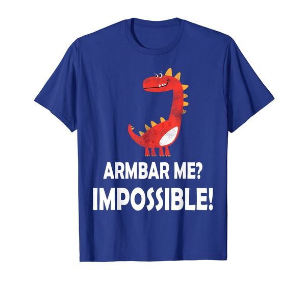 

armbar me impossible tshirt brazilian jiu-jitsu, White;black