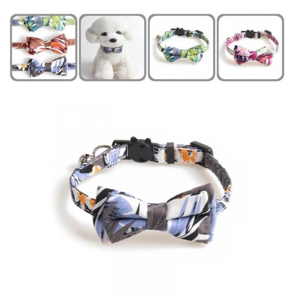 

cat collars & leads kitten collar novelty not tight close fitting pet cats bow tie with bell for party