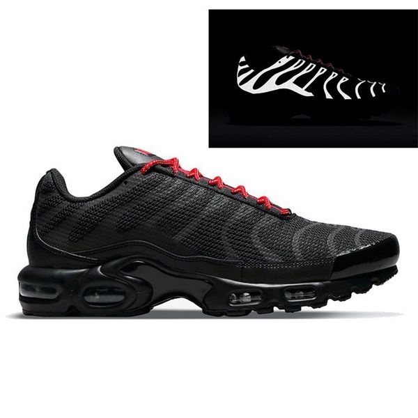 

2023 tn plus big size us 13 running shoes run tns mens womens terrascape all black griffey reflective grey white university blue t