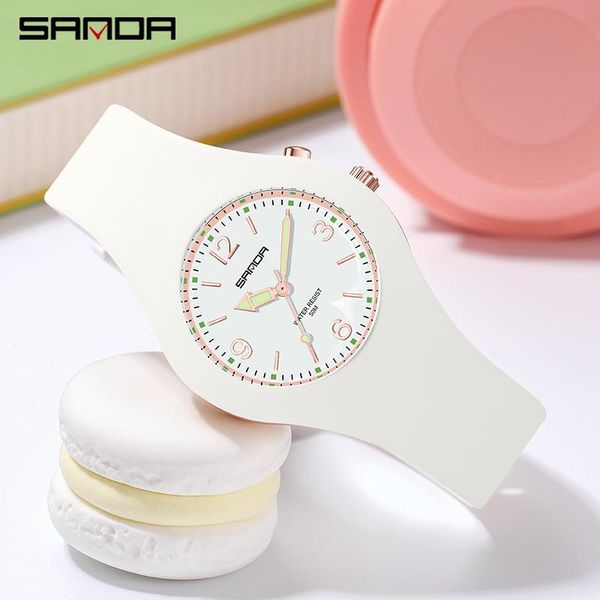

wristwatches drop luminous women watches white minimalist rectangle ladies quartz dress wristwatch relogio feminino montre femme, Slivery;brown
