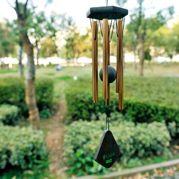 

decorative objects & figurines home outdoor garden decoration metal wind chimes soothing melody courtyard porch ornaments gifts