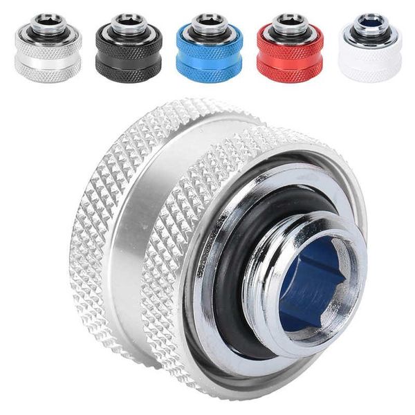 

water cooling fittings quick twist connector g1/4 external thread fittings for computer water cooling hard tube