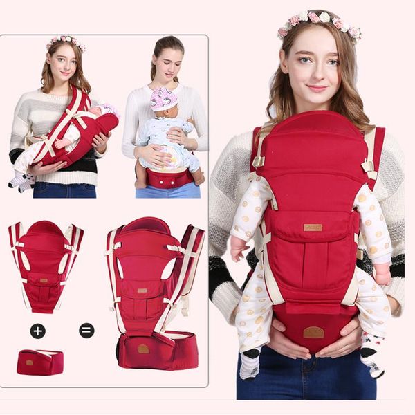 

carriers, slings & backpacks baby mochila infantil non-slip ergonomic 3 in 1 babi carrier infant hipseat front facing kangaroo wrap sling