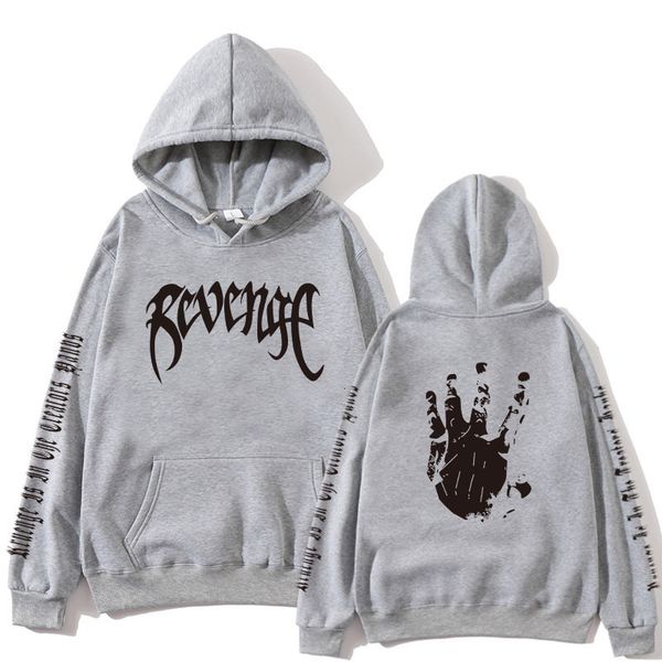 

2021 new dropship raper print hoodies men/women streetwear hip hop 3d xxxtentacion men's hoodie sweatshirt hooded 8unp, Black
