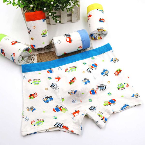 

boys' underwear children's boxer cartoon car stretch modal boys', Camo