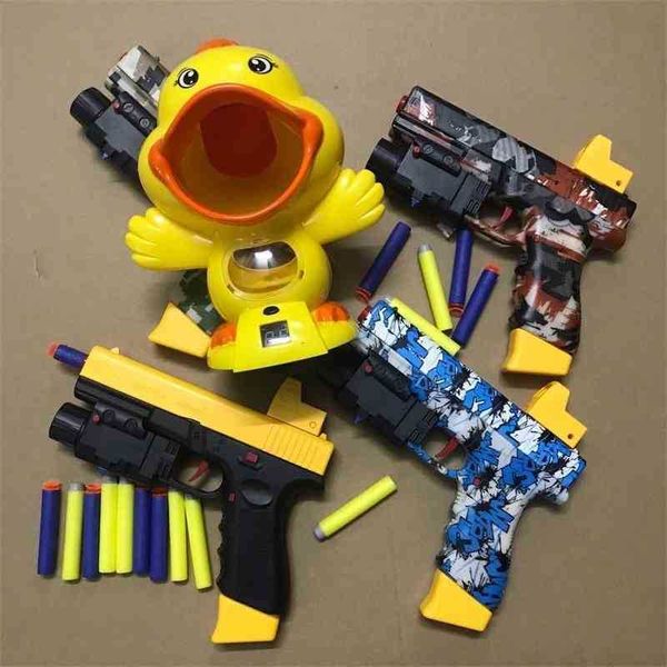 

x3 children's toy soft bullet peace elite eat chicken glock haowei x1x2