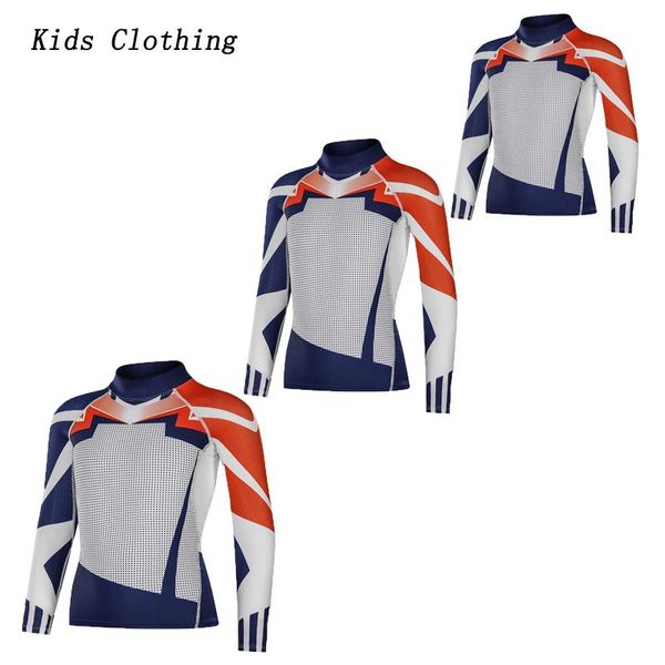 

racing sets children breathable bike clothing kids long sleeve cycling jersey set 2021 pro team boys girl summer bicycle wear sportswear, Black;blue
