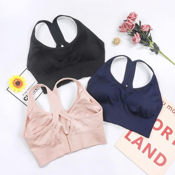 

bras cross beauty back sports underwear women's buckle is more conformable and seamlessly gather high-end bra materials, Red;black