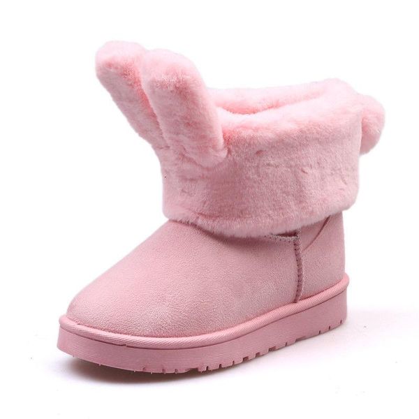 

dress shoes 2021 winter korean women's cotton boots fashion non-slip warm lovely ears comfortable snow shoes., Black