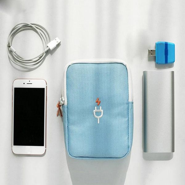 

storage bags bag digital data cable travel charger micro camera single