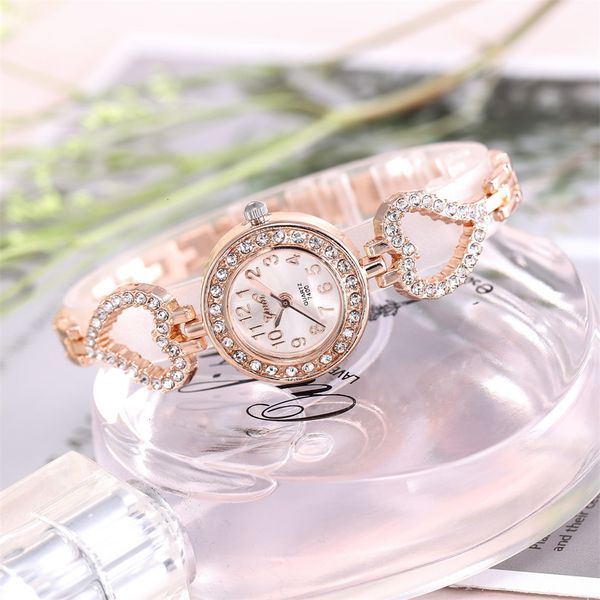 

womens individual alloy quartz watch womens full diamond luxury watch women watches dress watch party decoration gifts femal, Slivery;brown