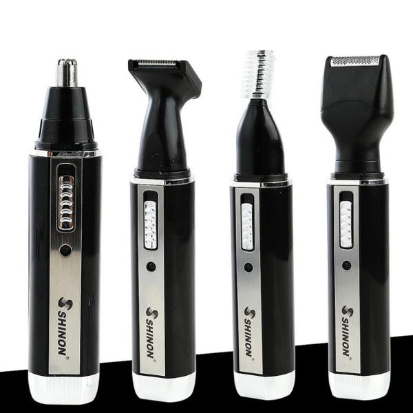 

electric nose & ear trimmers 2021 multifunction 4 in 1 men sh-2051 trimmer rechargeable portable hair clipper shaver beard eyebrow