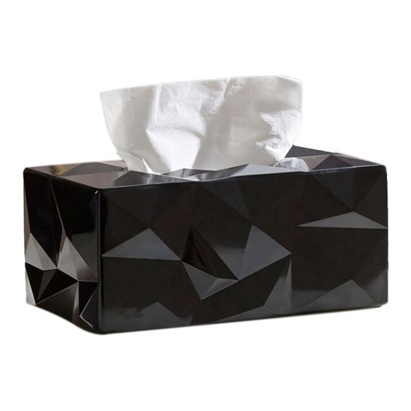 

tissue boxes & napkins box nordic napkin toilet paper holder case dispenser home decoration -white