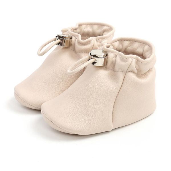 

first walkers 2021 born baby boys girls faux pu shoes infant toddler kids children boots soft soled booties