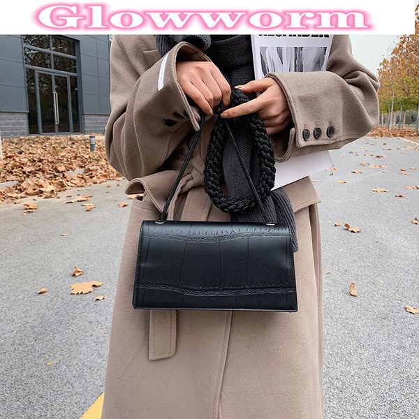 

fashion selling pu leather crossbody bags for women 2021 shoulder messenger bag solid color female handbags fashional purses c0225