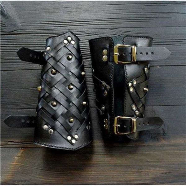 

cosplay steampunk medieval clothing leather armor archer wristband