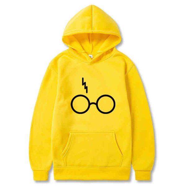 

harrys potters hoodi sweatshirts men women print winter fce long sve hoodie coat harajuku hooded sudadera hombre, Black