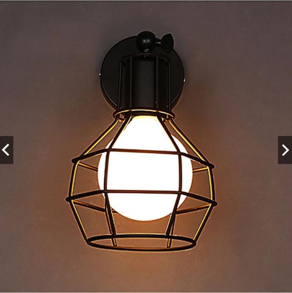

wall lamp bar restaurant clothing store coffee shop wrought iron lamps