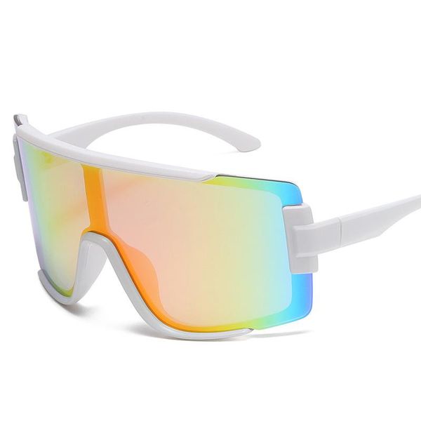 

outdoor eyewear 2021 riding glasses large frame pc lens sun shading sunglasses anti ultraviolet