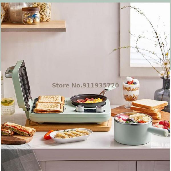 

electric skillets sandwich maker breakfast household small light food multi-function toast toaster official flagship store