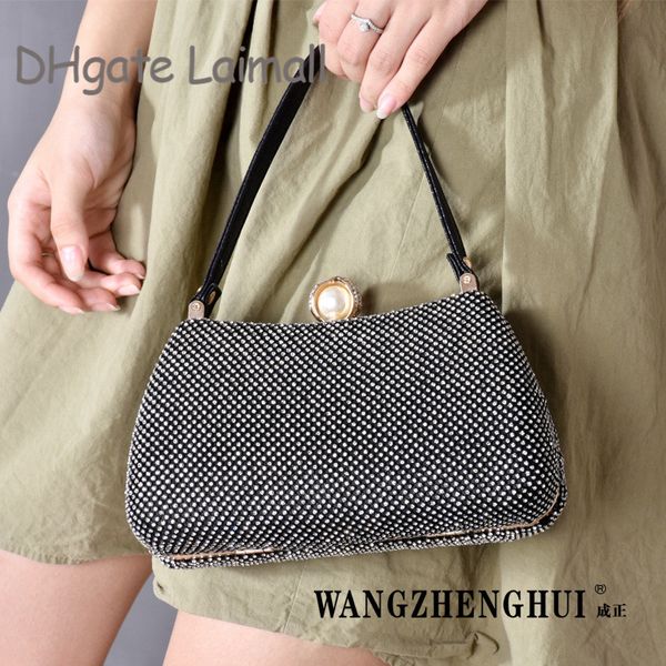 

fashion bag handbags designer bling bling dinner bag women evening bags lady shiny pearl party bridsmaid dress shoulder bag
