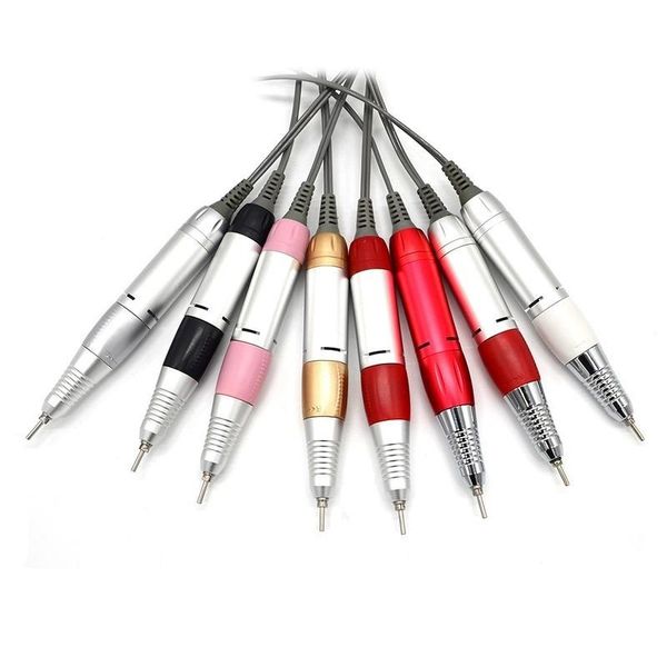 

nail drill & accessories 35000rpm handle handpiece for electric art manicure pedicure machine accessory tool dc 3v-dc 12v 1a