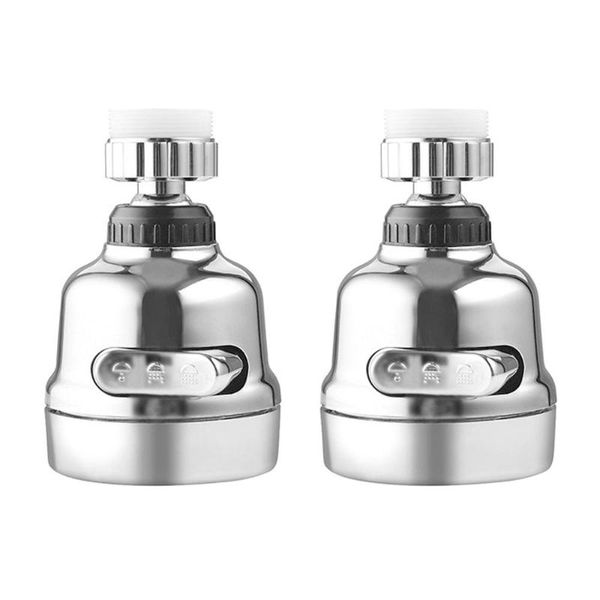 

kitchen faucets 360Â° swivel faucet shower head 3 gear adjustable splash-proof filter water saving tap for accessories