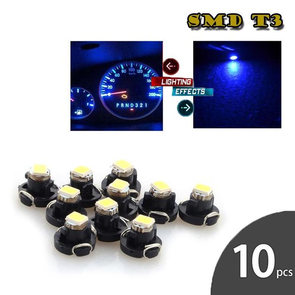 

emergency lights 10 pcs t3 dashboard light led smd 3528 bulb indicator car warning instrument lamp backlight