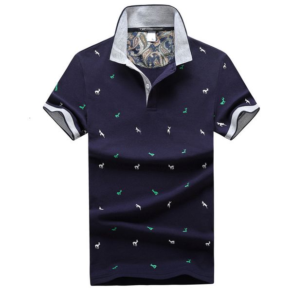 

men's t-shirts slim polo shirt short sleeve undershirt summer autumn solid casual cotton giraffe drop xaih, White;black