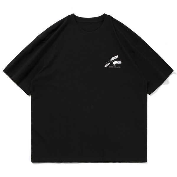 

2021 new aelfric eden funny cat print t shirt men hip hop harajuku tshirt loose summer fashion casual cotton short sleeve streetwear kq9o, White;black