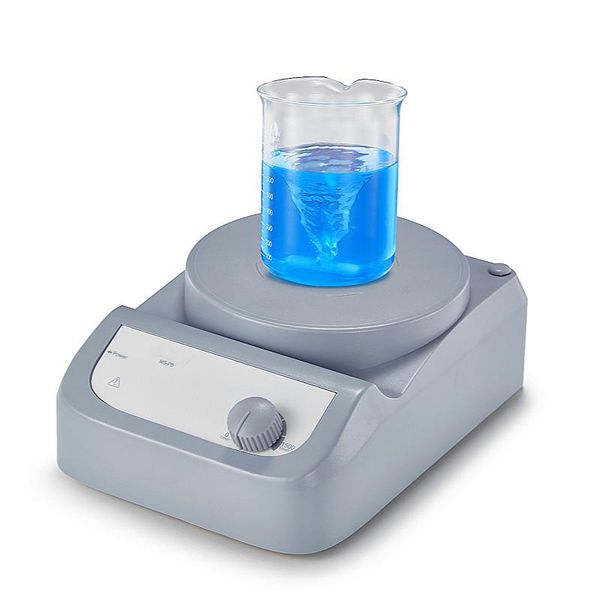 

lab supplies magnetic stirrer range 0-1500rpm classic max.3l plastic plate 135mm ( 5'') ms-pb good resistance
