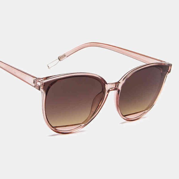

zuee classic oval red ladies fashion round frame sunglasses mirrors female vintage plastic ocean sunglasses bordered glasses glasses wholesa, Silver
