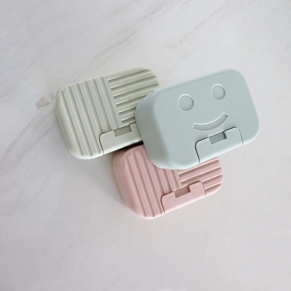 

lock soap box bathroom creative soap holder sealed travel box with lid
