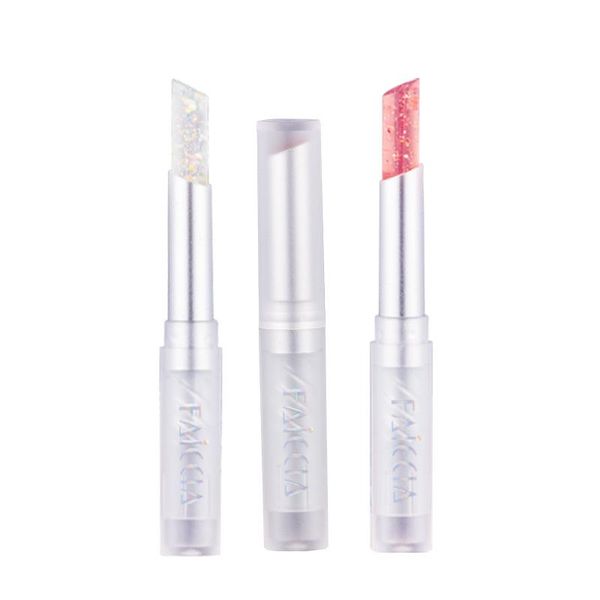 

lip gloss transparent sequins lipstick temperature color change waterproof makeup moisturizer cosmetic