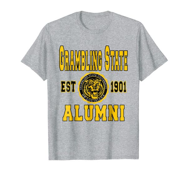 

grambling 1901 state university t shirt, White;black