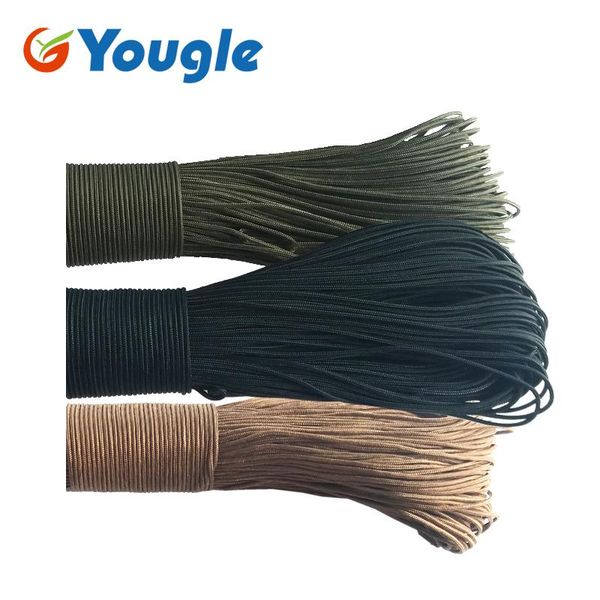 

100m 3 strand paracord parachute cord lanyard mil spec type iii 3 core ing