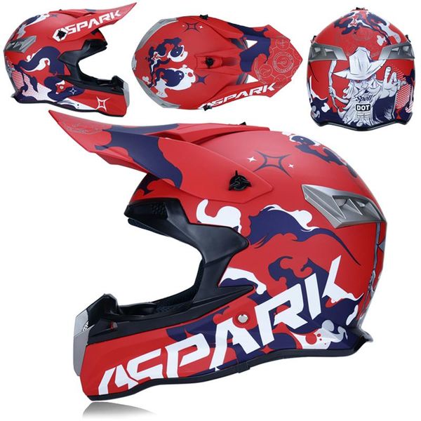 

motorcycle helmets helmet motorcross off-road atv dirtbike downhill racing dotcapacete casque moto