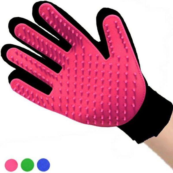 

dog grooming pet gloves cat and bathing floating hair cleaning massage brush