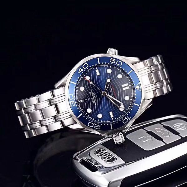 

designer rolaxs watches 2023 quality sea 007 james mens watches eight style 42mm dial 300m automatic movement male watch, Slivery;golden