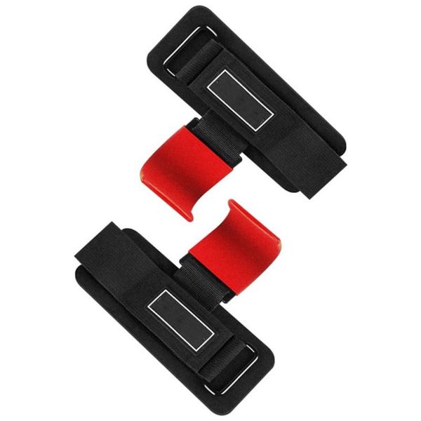 

2 pcs fitness exercise weight lifting hooks horizontal bar pull-up help