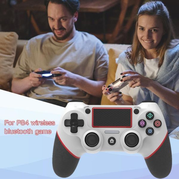 

game controllers & joysticks wireless vibration bluetooth gamepad for 4 games console controller video joystick with 6-axis