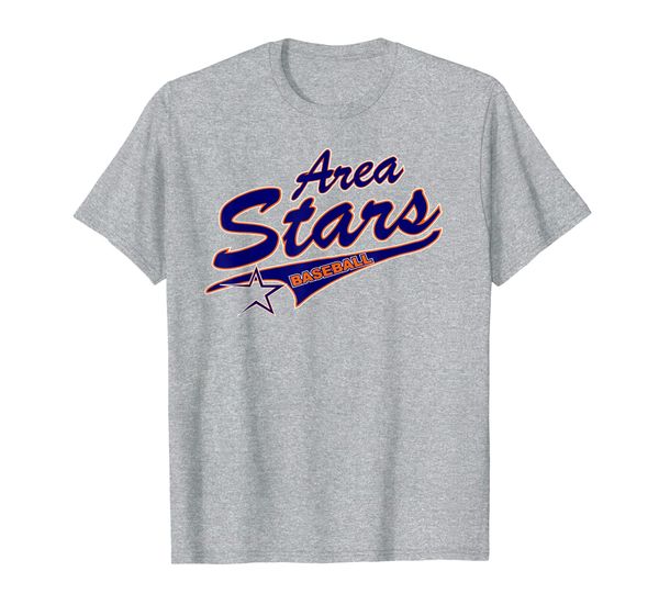 

"area stars baseball" "t-shirt" t-shirt, White;black