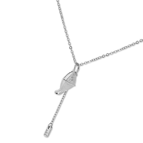 

1 pc necklace sturdy prime clavicle chain necklace for ladies, Silver