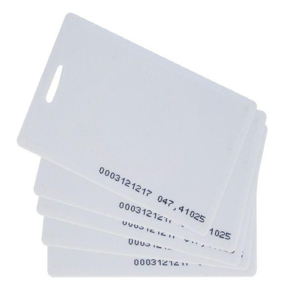 Xiruoer-125khz RFID EM Card TK4100 Климшечная удостоверение личности 1,8 мм Толщина Близость 64 Бита ID Card для входа