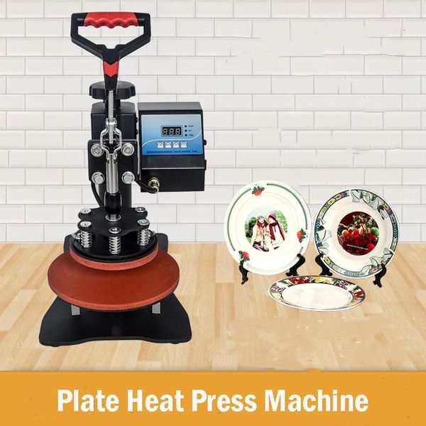 

craft tools 150mm*150mm diameter plate flatbed heat transfer press machine for sale diy gift making