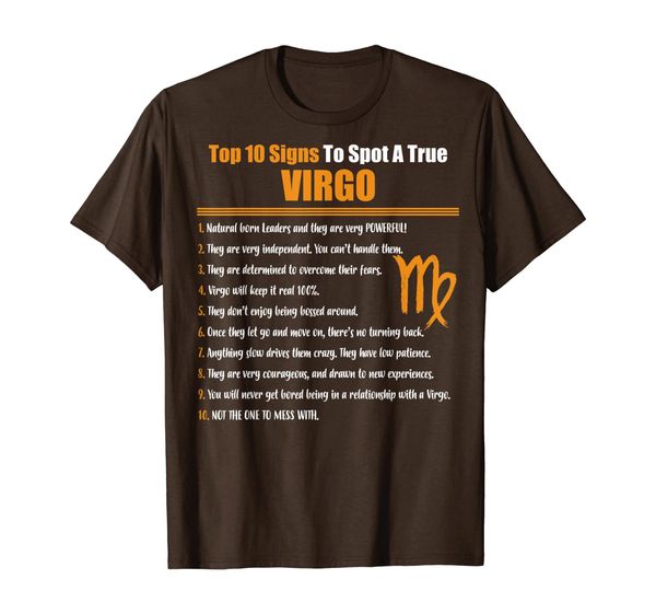 

virgo facts zodiac sign t-shirt, White;black