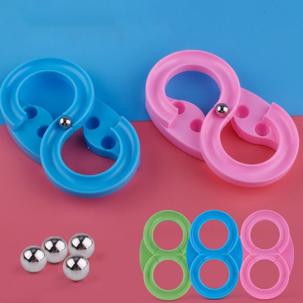 

2pcs/pack number 88 track ball toys funny plastic tracking ball game toy development kids focus sensory training decompression